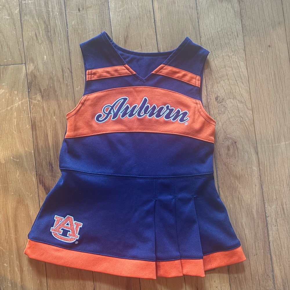 Auburn Cheerleader Dress - Navy and Orange